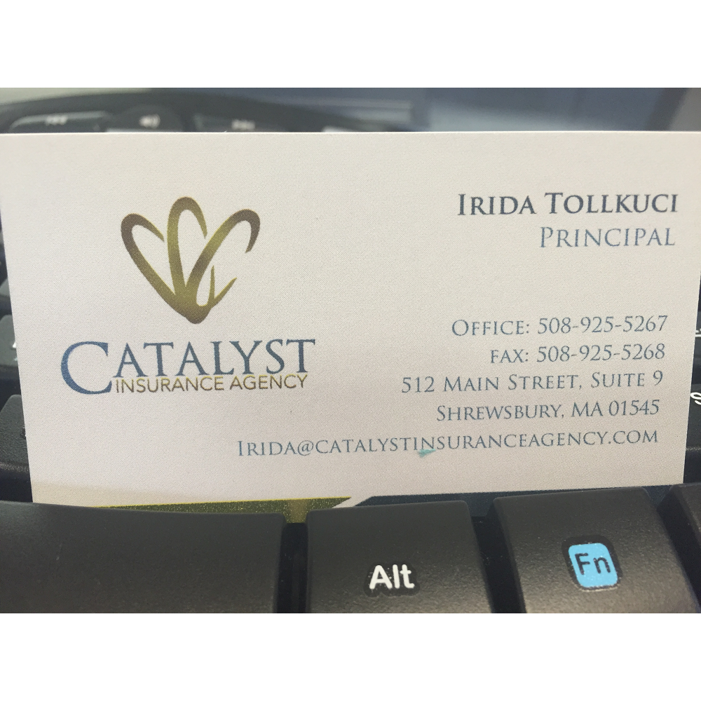 Catalyst Insurance Agency | 512 Main St #9, Shrewsbury, MA 01545, USA | Phone: (508) 925-5267