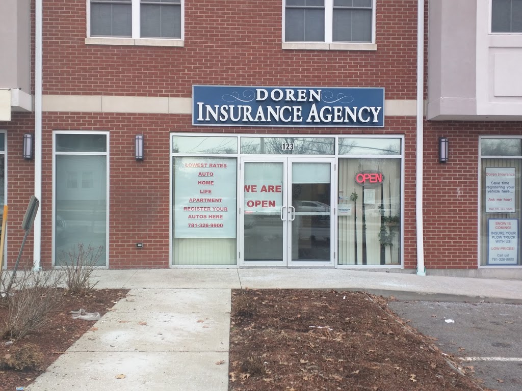 Doren Insurance | 123 Washington St, Dedham, MA 02026, USA | Phone: (781) 326-9900