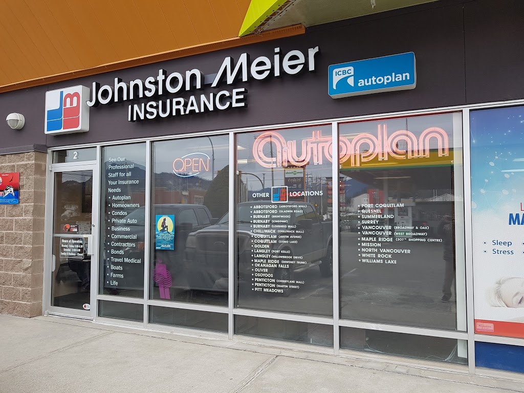 Johnston Meier Insurance Agencies Group | 6014 Vedder Rd #2, Chilliwack, BC V2R 5M4, Canada | Phone: (604) 824-4849