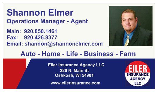 Shannon Elmer - Eiler Insurance Agency, LLC | 226 N Main St, Oshkosh, WI 54901, USA | Phone: (920) 850-1461