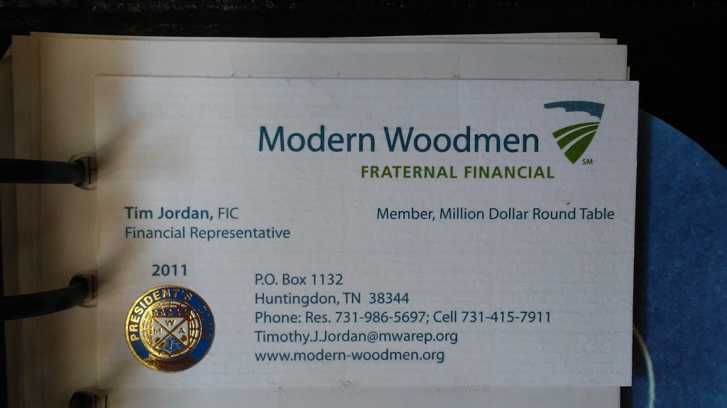 Modern Woodmen of America | 393 Hillcrest Dr, Huntingdon, TN 38344, USA | Phone: (731) 986-2407