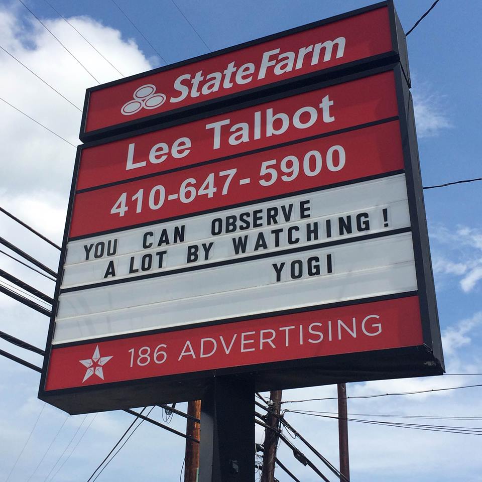 Lee Talbot - State Farm Insurance Agent | 170 Ritchie Hwy, Severna Park, MD 21146, USA | Phone: (410) 647-5900