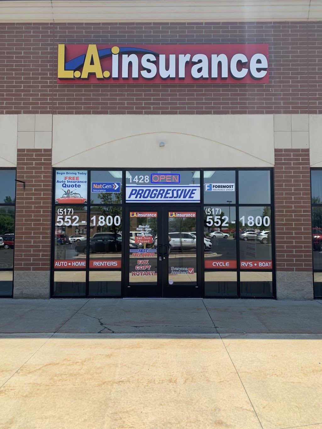 LA Insurance | 1428 Lawson Drive, Howell, MI 48843, USA | Phone: (517) 552-1800