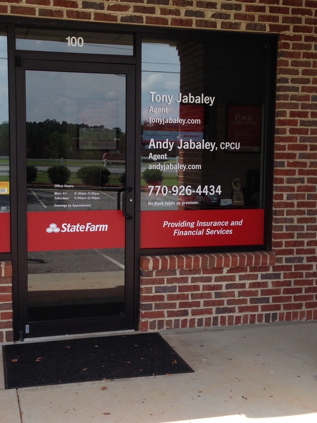 Andy Jabaley - State Farm Insurance Agent | 10917 GA-92 STE 100, Woodstock, GA 30188, USA | Phone: (770) 926-4434