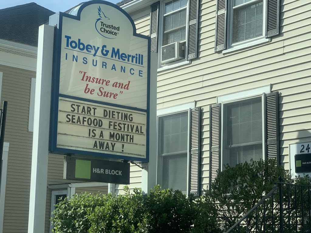 Tobey & Merrill Insurance | 20 High St, Hampton, NH 03842, USA | Phone: (603) 926-7655