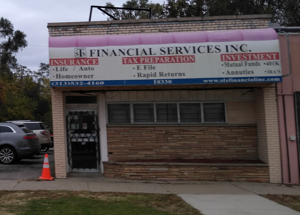 STS Financial Services Inc | 18320 W Seven Mile Rd, Detroit, MI 48219, USA | Phone: (313) 532-4160