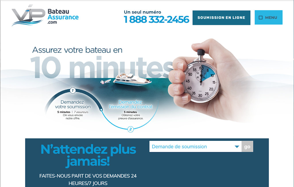 Boat Insurance | 665 Rue Malouin #1, Sherbrooke, QC J1J 3B5, Canada | Phone: (888) 332-2456