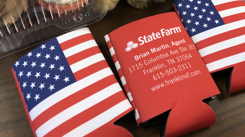 Brian Martin - State Farm Insurance Agent | 1715 Columbia Ave Ste 305, Franklin, TN 37064, USA | Phone: (615) 503-2311