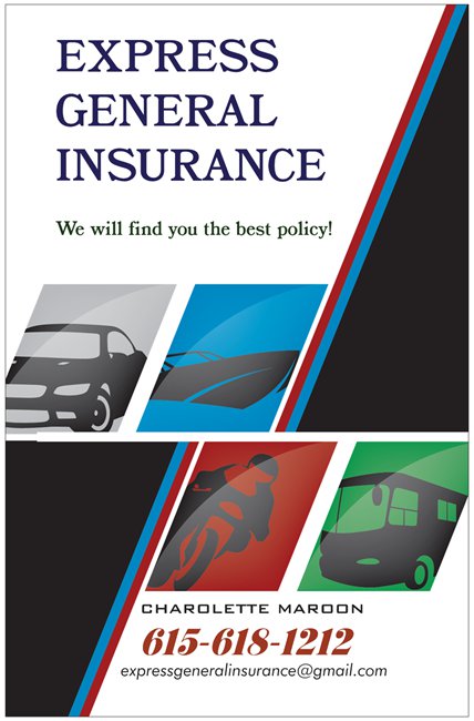 Express General Insurance, Inc | Mobile Agency, 2906 Ironwood Dr, Nashville, TN 37214, USA | Phone: (615) 618-1212