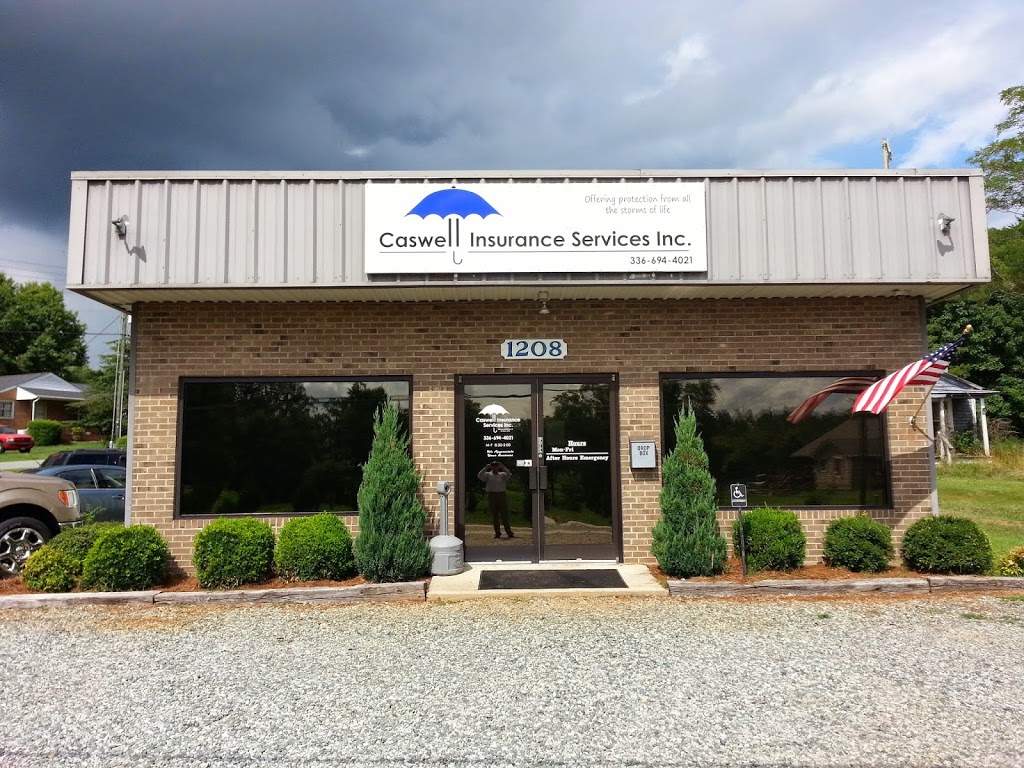 Caswell Insurance Services Inc | 1208 Main St, Yanceyville, NC 27379, USA | Phone: (336) 694-4021