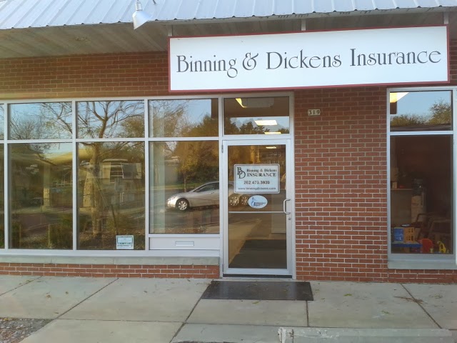 Binning & Dickens Insurance Services Ltd | 319 W Center St, Whitewater, WI 53190, USA | Phone: (262) 473-3930