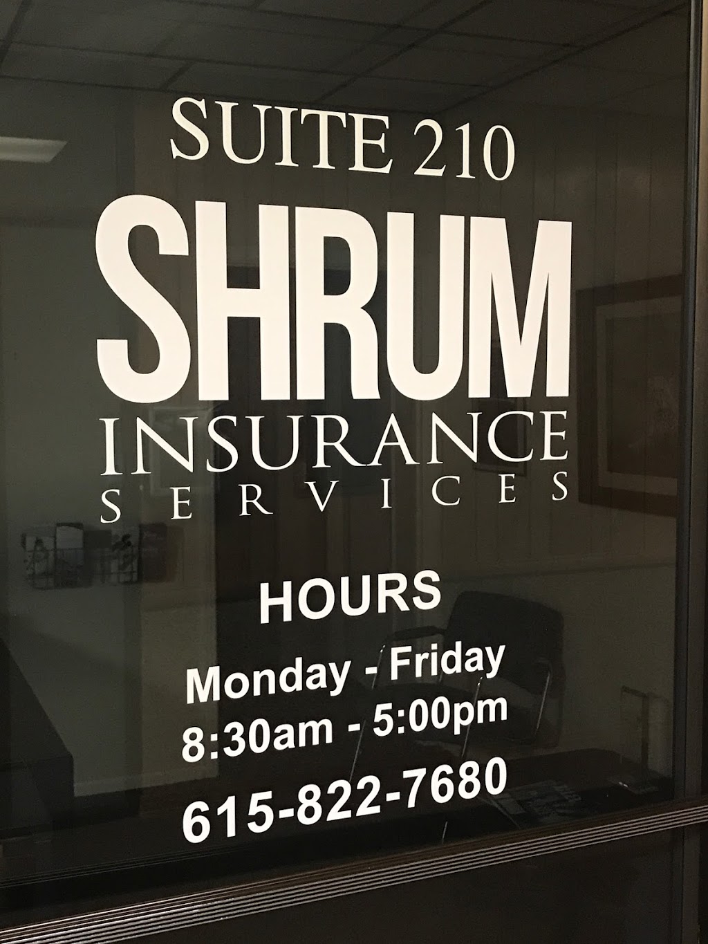 Shrum Insurance Services | 699 W Main St Ste 210, Hendersonville, TN 37075, USA | Phone: (615) 822-7680