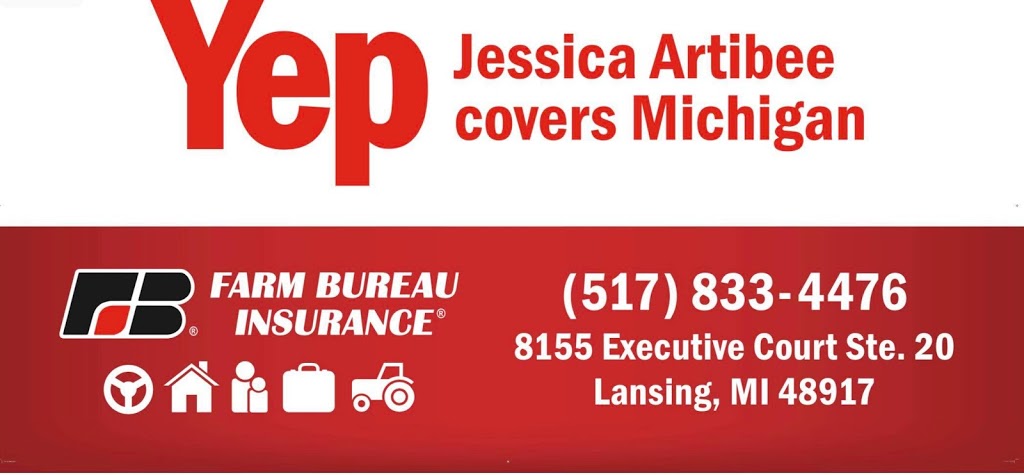 Jessica Artibee Agency - Farm Bureau Insurance | 8155 Executive Ct suite 20, Lansing, MI 48917, USA | Phone: (517) 833-4476