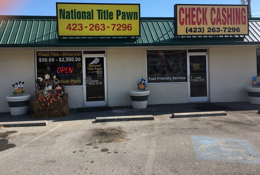 National Title Pawn of Etowah | 917 US-411, Etowah, TN 37331, USA | Phone: (423) 263-7296