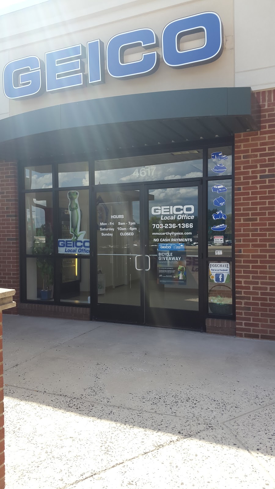 GEICO Insurance Agent | 4617 Duke St, Alexandria, VA 22304, USA | Phone: (703) 236-1366