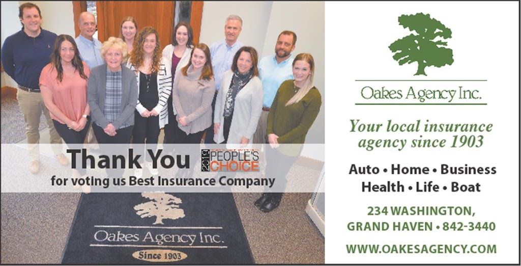 Oakes Agency Inc | 234 Washington Ave, Grand Haven, MI 49417, USA | Phone: (616) 842-3440