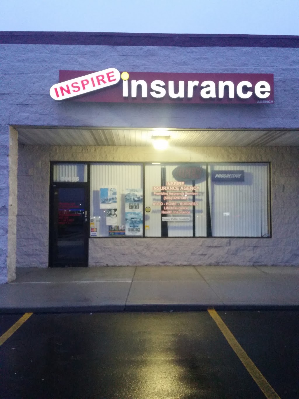 Inspire Insurance Agency | 20666 Hall Rd, Clinton Twp, MI 48038, USA | Phone: (586) 329-1401