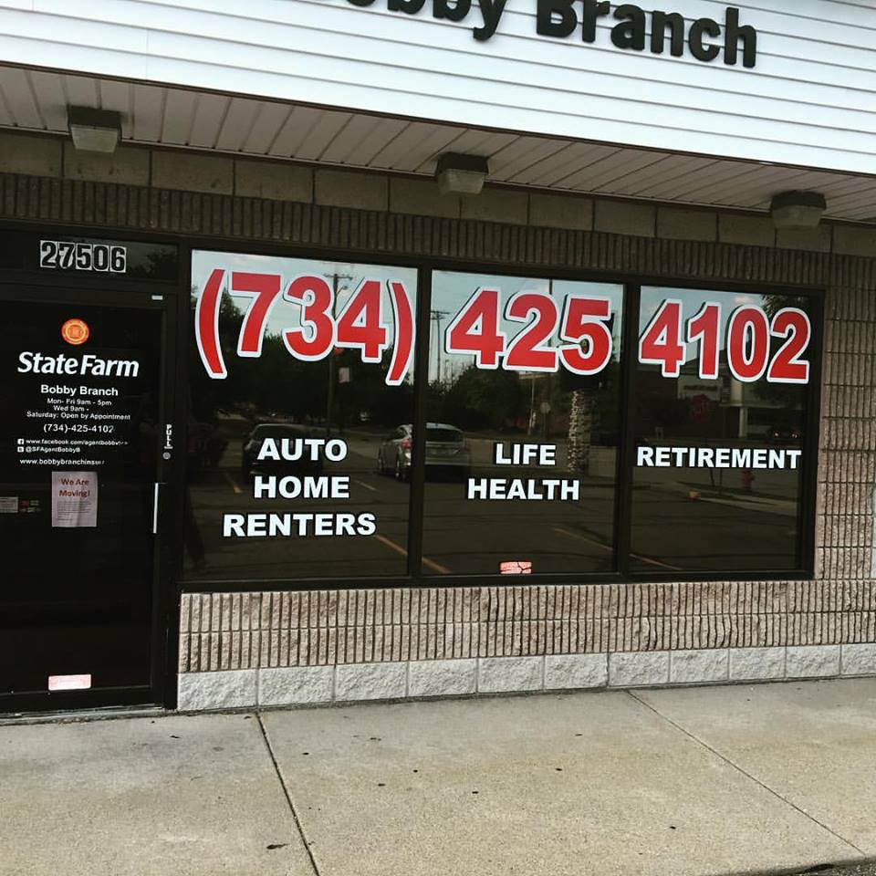 Bobby Branch - State Farm Insurance Agent | 8355 N Wayne Rd, Westland, MI 48185, USA | Phone: (734) 425-4102