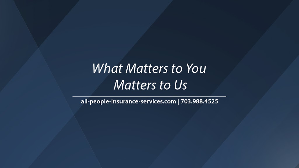 All People Insurance Services, LLC | 8200 Greensboro Dr #900, McLean, VA 22102, USA | Phone: (703) 988-4525