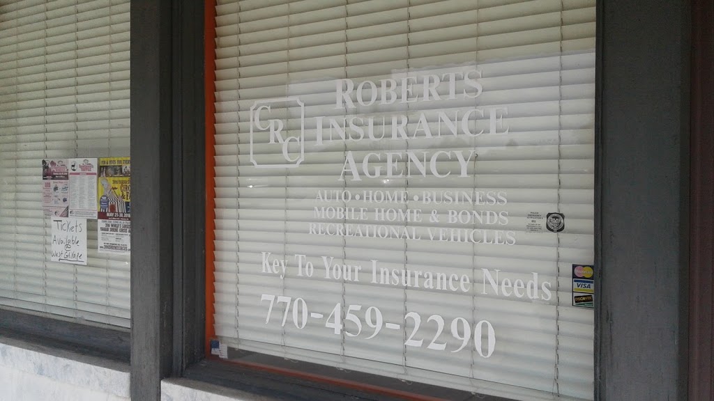 Roberts Insurance | 207 Main St, Villa Rica, GA 30180, USA | Phone: (770) 459-2290