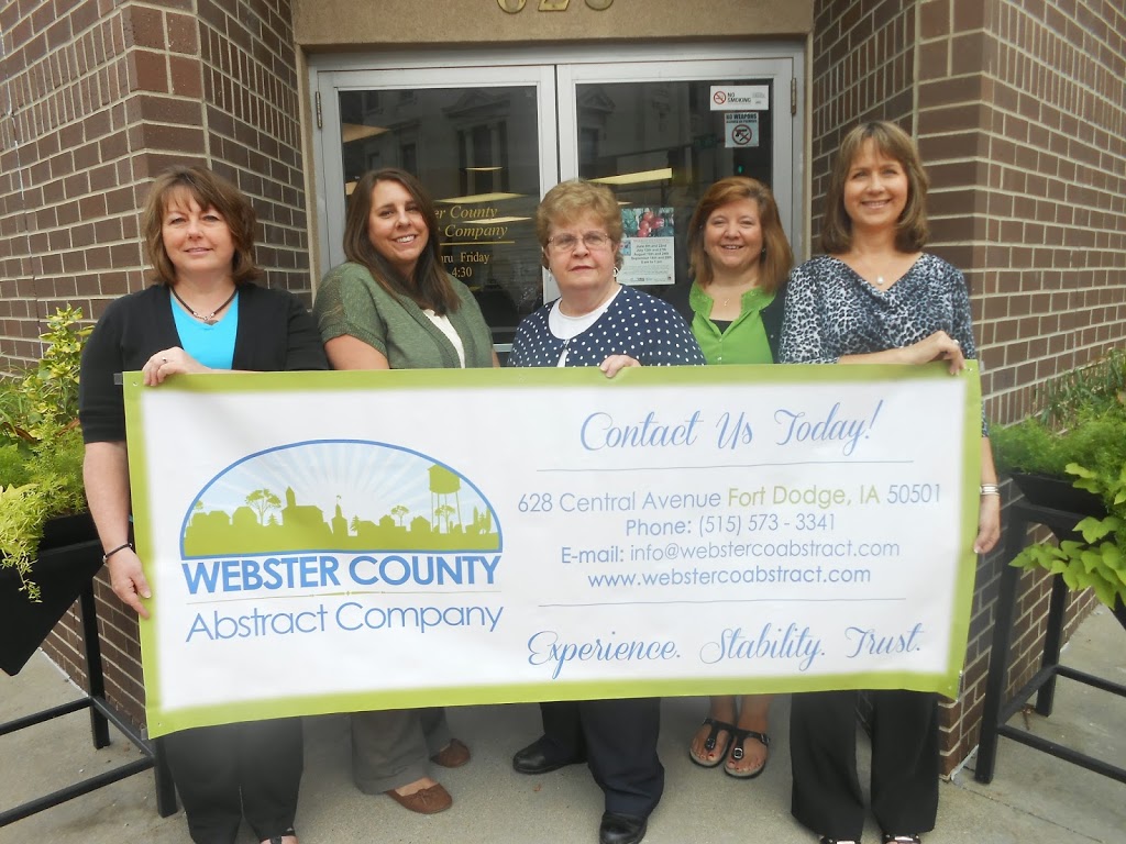 Webster County Abstract Company | 628 Central Ave, Fort Dodge, IA 50501, USA | Phone: (515) 573-3341