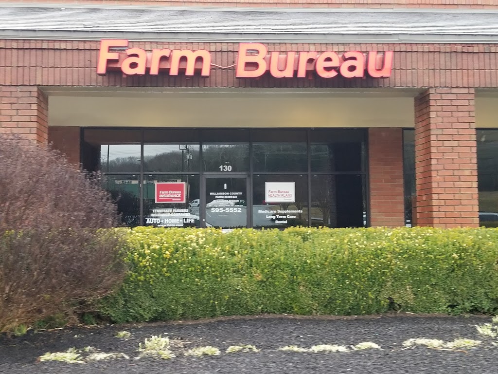 Farm Bureau Insurance | 2176 Hillsboro Rd #130, Franklin, TN 37069, USA | Phone: (615) 595-5552