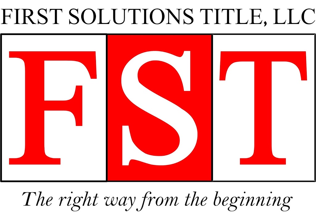 First Solutions Title, LLC | 8500 Executive Park Ave Suite 100A, Fairfax, VA 22031, USA | Phone: (703) 740-8638