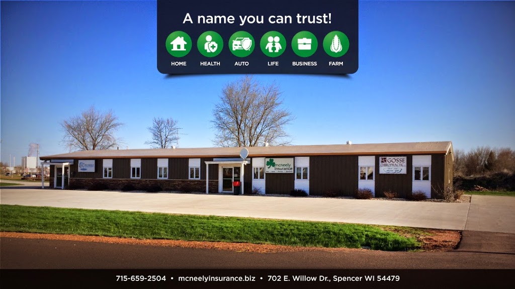 McNeely Insurance Agency, LLC. | 702 Willow Dr, Spencer, WI 54479, USA | Phone: (715) 659-2504