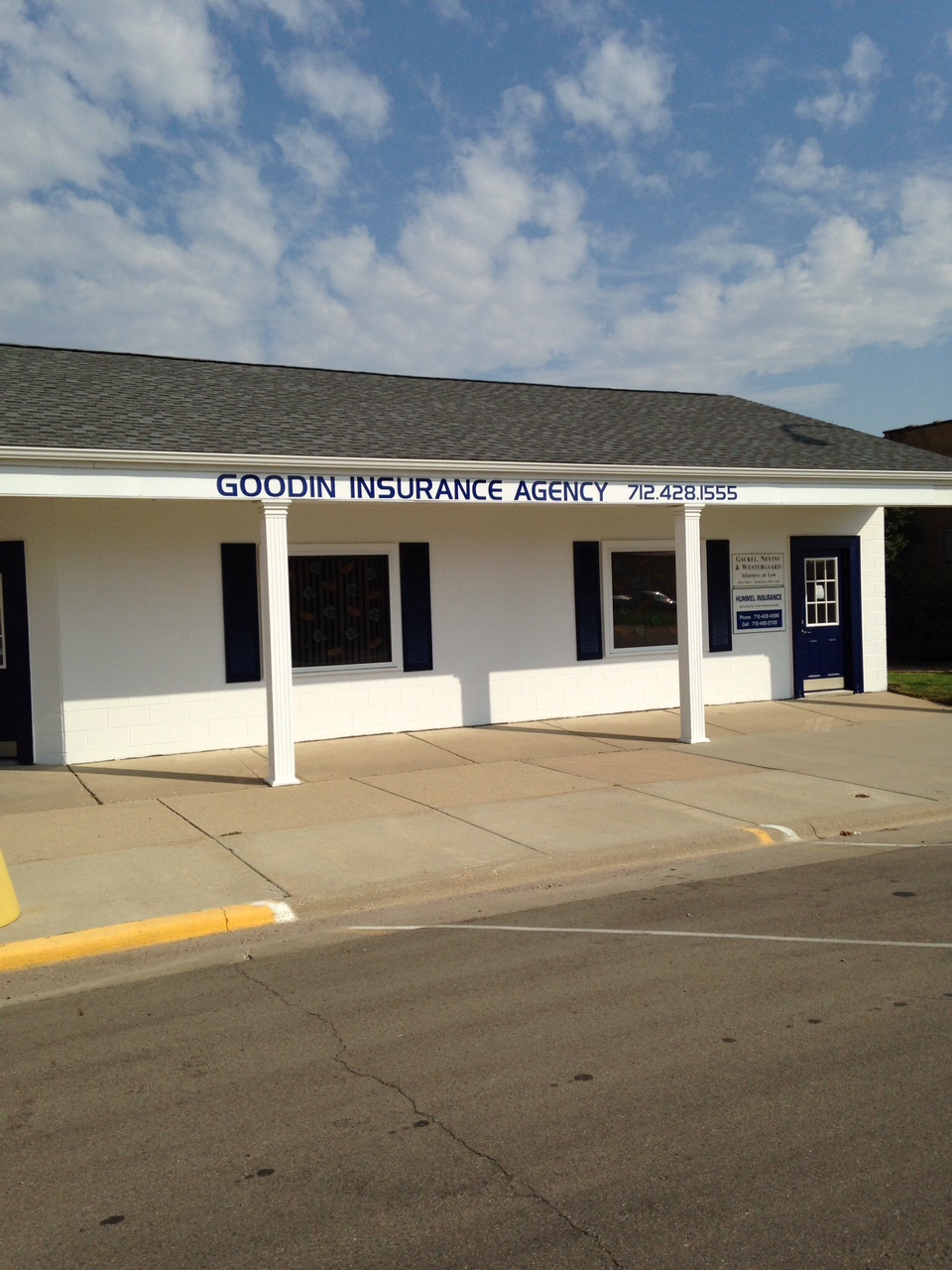 Goodin Insurance Agency | 400 Evans St, Sloan, IA 51055, USA | Phone: (712) 428-1555