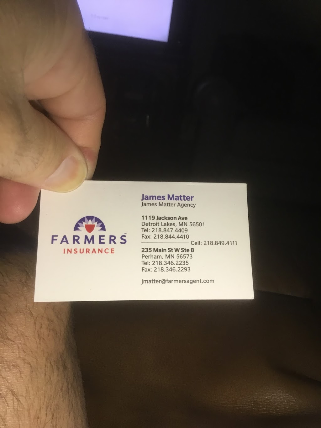 Farmers Insurance | 650 3rd Ave SE # 2, Perham, MN 56573, USA | Phone: (218) 346-2235