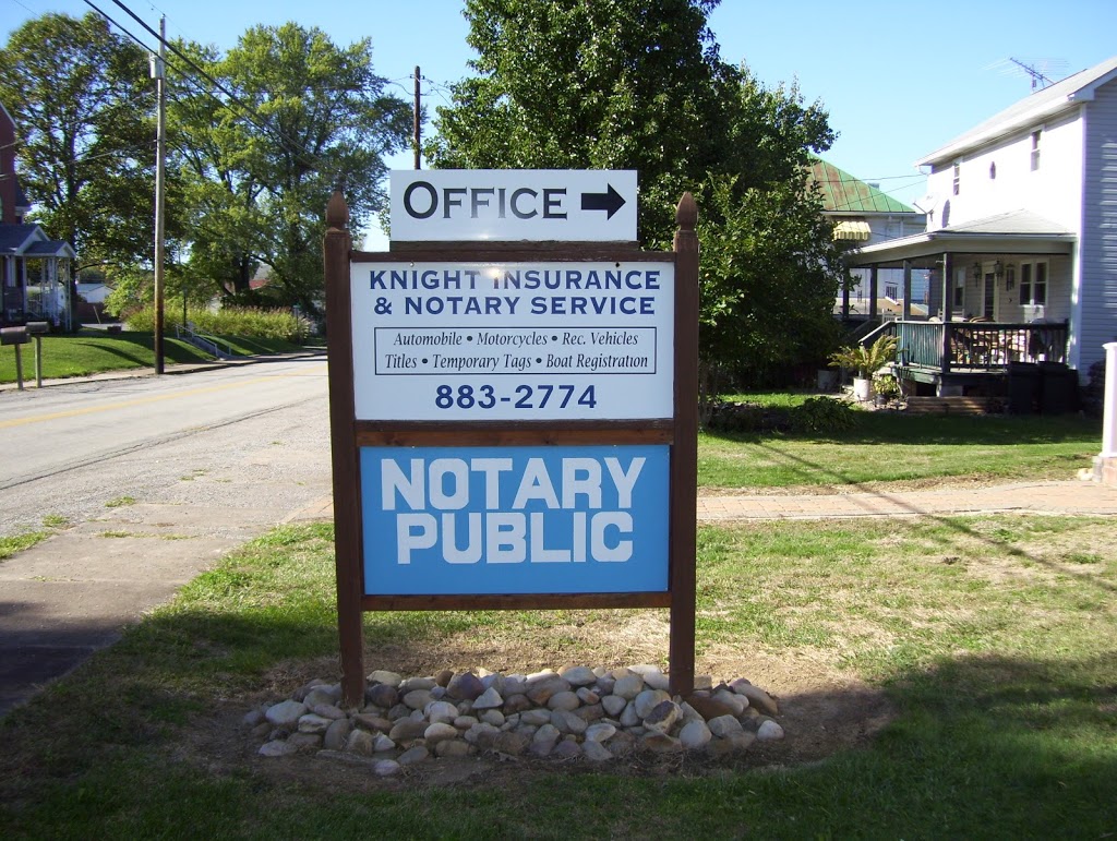 Knight Insurance and Notary Service | 170 Pine St, Jefferson, PA 15344, USA | Phone: (724) 883-2774