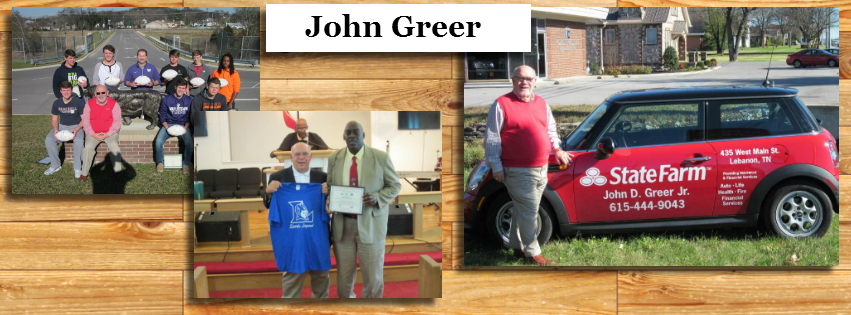 John Greer - State Farm Insurance Agent | 435 W Main St, Lebanon, TN 37087, USA | Phone: (615) 444-9043