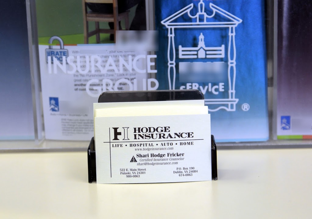 Hodge Insurance | 233 Broad St #1, Dublin, VA 24084, USA | Phone: (540) 674-0863