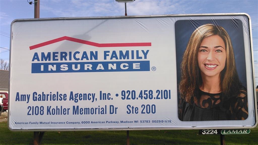 American Family Insurance - Amy Gabrielse Agency, Inc | 2108 Kohler Memorial Dr #200, Sheboygan, WI 53081, USA | Phone: (920) 458-2101