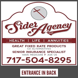 Sider Agency LLC | 1108 Sheller Ave #7, Chambersburg, PA 17201, USA | Phone: (717) 504-8295