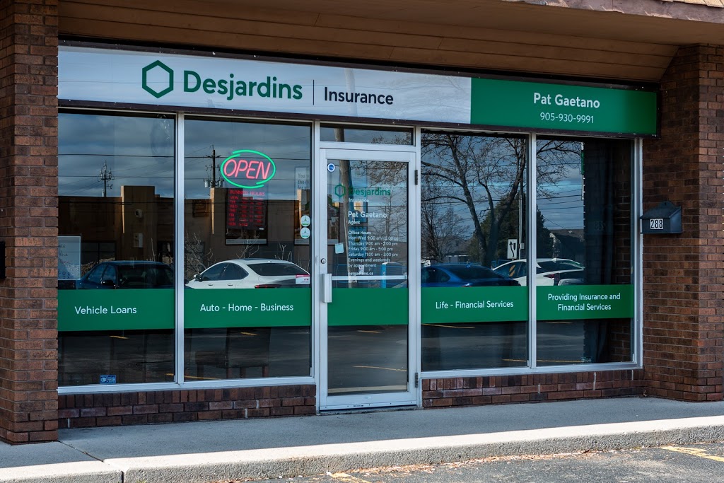 Pat Gaetano Desjardins Insurance Agent | 288 Barton St, Stoney Creek, ON L8E 2K6, Canada | Phone: (905) 930-9991