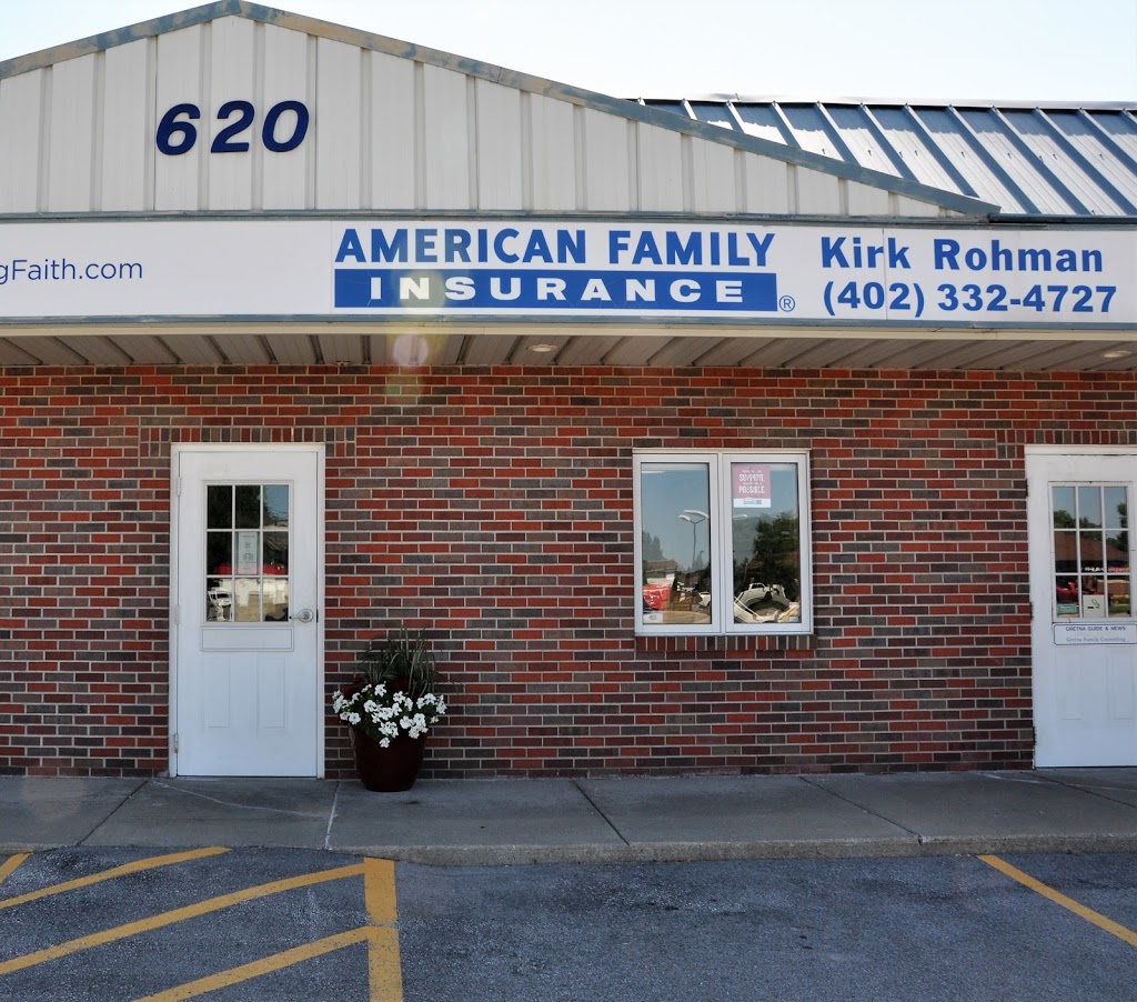 American Family Insurance - Kirk Rohman | 620 N Highway 6, C, Gretna, NE 68028, USA | Phone: (402) 332-4727