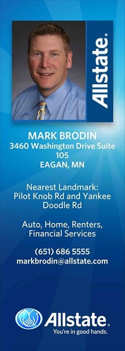 Mark Brodin: Allstate Insurance | 3460 Washington Dr Ste 207, Eagan, MN 55122, USA | Phone: (651) 686-5555