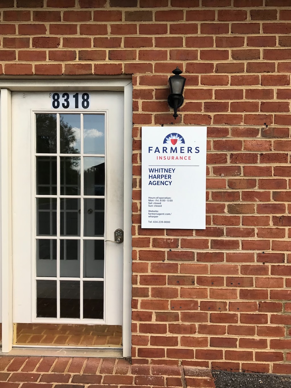 Farmers Insurance - Whitney Harper Agency | 8318 Timberlake Rd Suite 2, Lynchburg, VA 24502, USA | Phone: (434) 239-0000