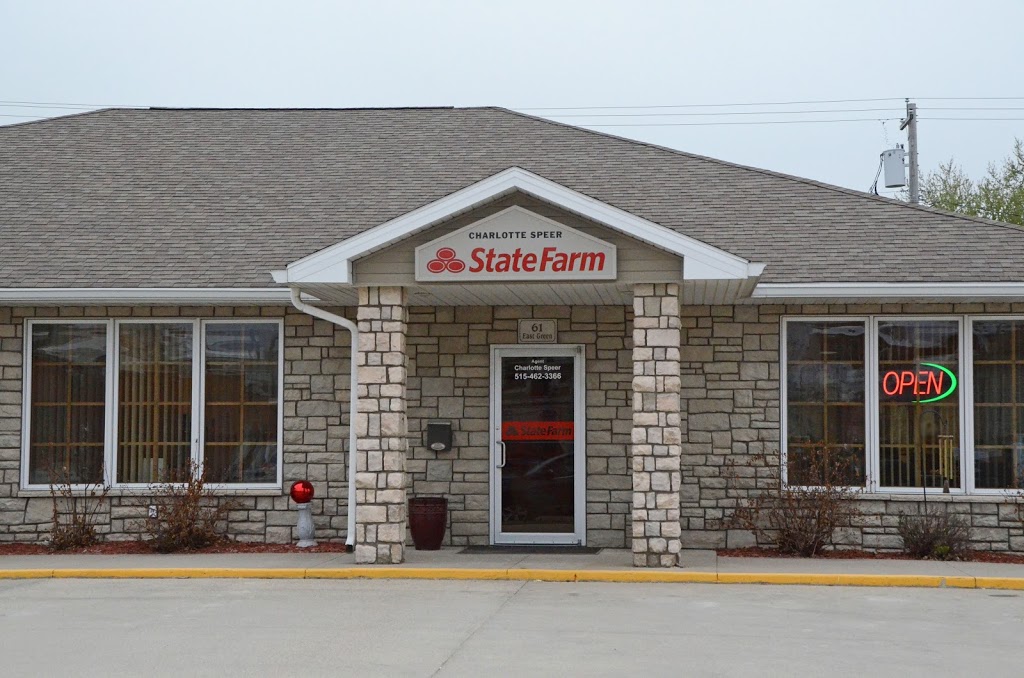 Charlotte Speer - State Farm Insurance Agent | 61 W Green St, Winterset, IA 50273, USA | Phone: (515) 462-3366