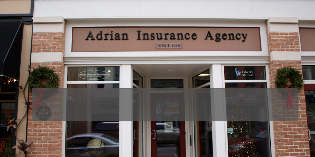 Adrian Insurance Agency | 110 N Main St, Adrian, MI 49221, USA | Phone: (517) 265-2196