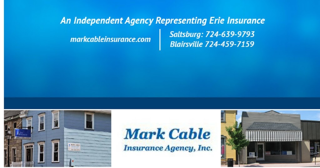 Mark Cable Insurance Agency | 210 Washington St, Saltsburg, PA 15681, USA | Phone: (724) 639-9793