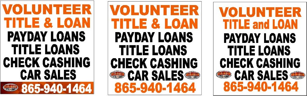 Volunteer Title & Loan LLC. | 1033 TN-92, Dandridge, TN 37725, USA | Phone: (865) 940-1464