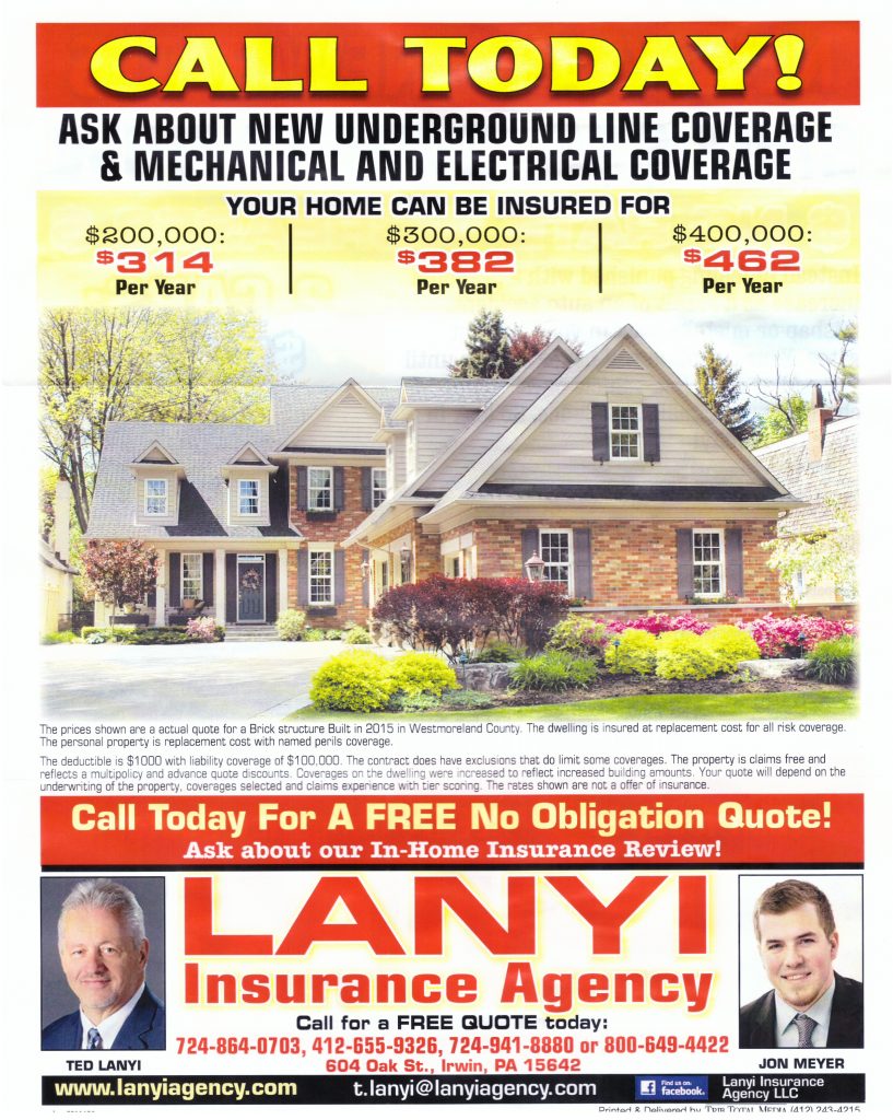 Lanyi Insurance | 604 Oak St, Irwin, PA 15642, USA | Phone: (724) 864-0703