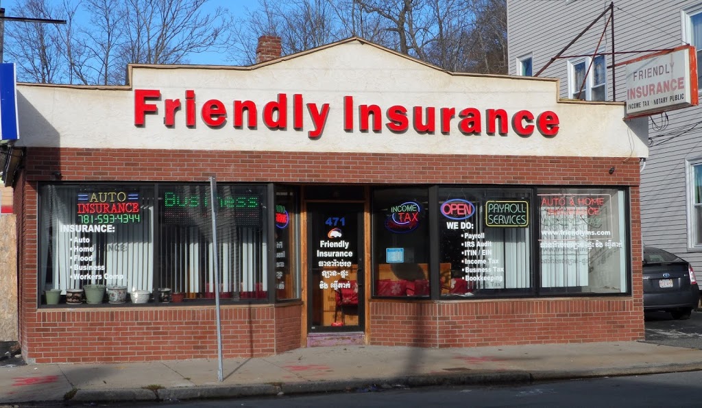 Friendly Insurance | 471 Western Ave, Lynn, MA 01904, USA | Phone: (781) 593-4344