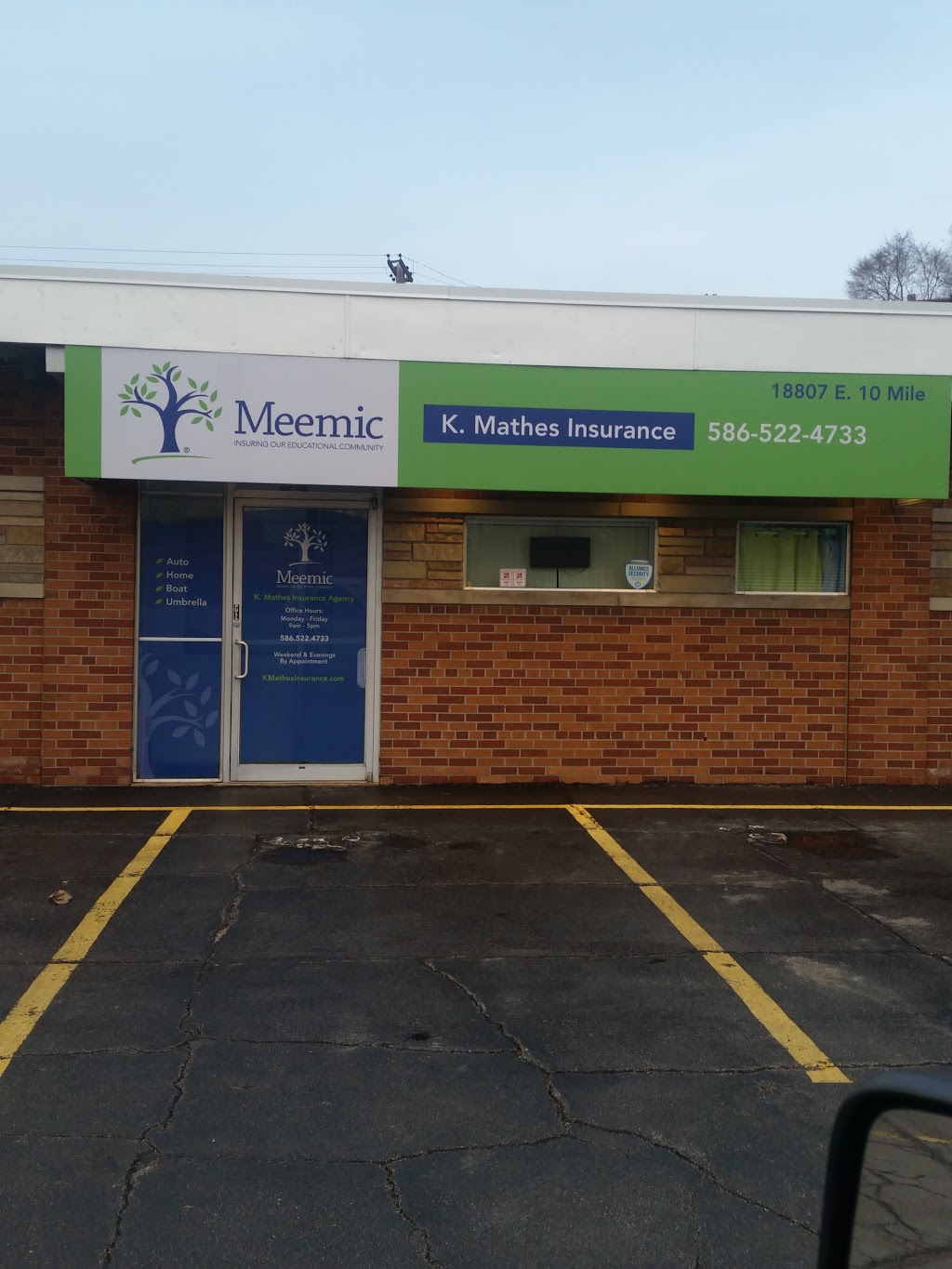 K Mathes Insurance Agency | 18807 E 10 Mile Rd, Roseville, MI 48066, USA | Phone: (586) 522-4733