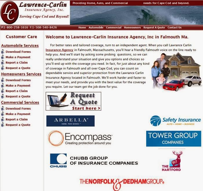 Lawrence-Carlin Insurance | 230 Jones Rd, Falmouth, MA 02540, USA | Phone: (508) 540-7100