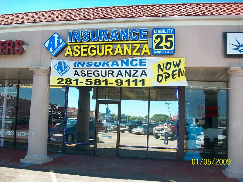 A i United Insurance Aseguranza | 2625 South Loop Highway 35 Suite 164, Suite 164, Alvin, TX 77511, USA | Phone: (281) 581-9111