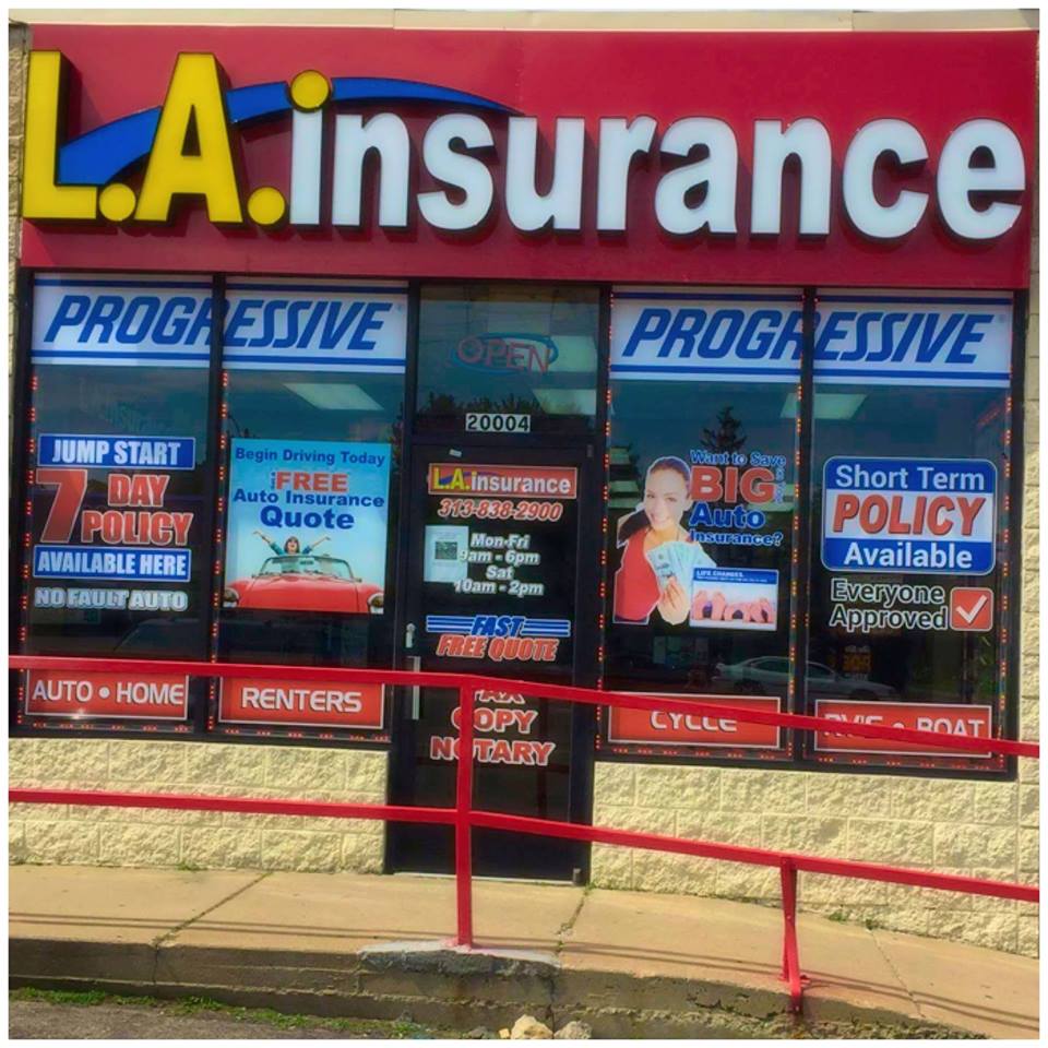 L.A. Insurance | 20004 Plymouth Rd, Detroit, MI 48228, USA | Phone: (313) 838-2900