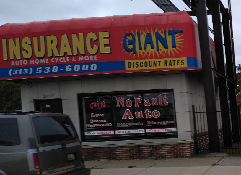 Insurance Giant | 20037 Eight Mile Rd, Detroit, MI 48219, USA | Phone: (313) 533-9290